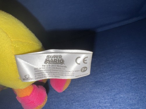 Juguete de peluche de 14" de largo Wiggler Caterpillar para Nintendo Super Mario 2017 - Imagen 4 de 4