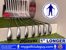 Golf clubs 1" Longer irons Mizuno JPX 800 HD irons 4-pw right handed