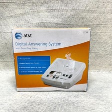 AT T Digital Answering System with Time/Day Stamp NEW - White