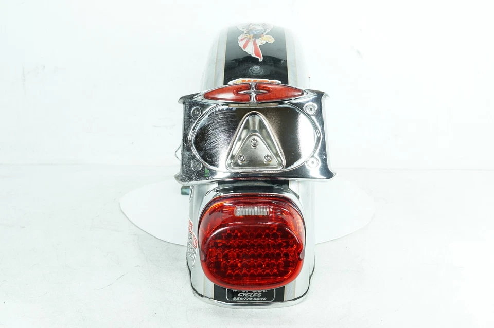 2000 Harley Sportster XL1200 C Custom OEM Rear Wheel Fender Taillight Brake Lamp - Image 2 of 4