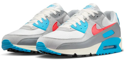Rare Nike Air Max III 90 Grey Red Blue White Shoes 95 Plus Mens Size US 7 - 13