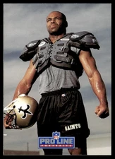 1991 Pro Line Portraits Sam Mills New Orleans Saints #105