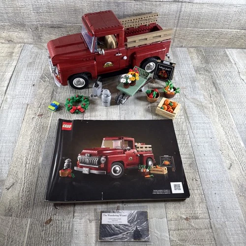 LEGO Icons: Pickup Truck (10290) 100% Complete/Assembled W/Accessories & Manual