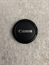 Original Canon E-58mm Snap-On Lens Cap