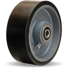 Caster Wheel, Polyurethane, 8 In., 3250 Lb.,  W-830-Db70-3/4