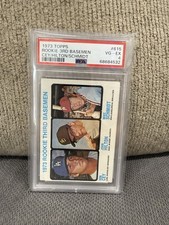 1973 Topps Rookie Third Basemen Ron Cey / Hilton / Mike Schmidt #615 PSA VG-EX 4