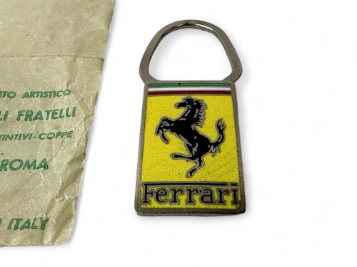 FERRARI A.E LORIOLI KEYCHAIN | KEYFOB | SCHLUSSELANHÄNGER | PORTACHIAVI | 1980’s - Picture 3 of 6