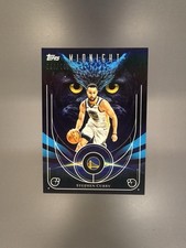 2025-26 Topps Midnight Stephen Curry Night Owls Morning #/149 Warriors