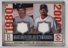 2008 SP Legendary Cuts Wade Boggs Kevin Youkilis #GEN-BY HOF 11z5