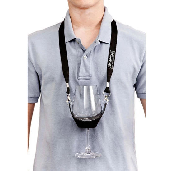 Wine Glass Holder Lanyard Necklace Set of 3 Wine Party Wine Tasting Hand Free