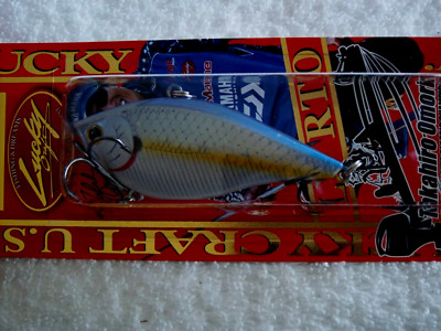LUCKY CRAFT LV-RTO 200 SINKING CRANKBAIT 3/4 OZ LV200- ZEBRA MS CHARTREUSE SHAD