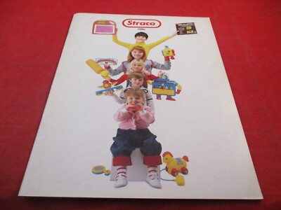 Straco Toy Product Catalog 1986 Bop-A-Bot Bounce and Ride Busy-Bot Sup-R-Bots