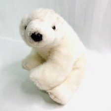 Sea World Realistic Polar Bear White Plush Stuffed Animal Standing or Sitting