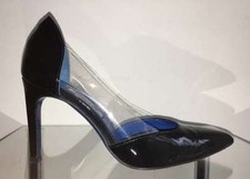 Escarpins femme dentelle talons hauts noirs FABRICE P taille : 37,5