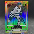 Collin Graf 2024-25 Upper Deck O-Pee-Chee OPC Rookie Premier Sharks #P-94