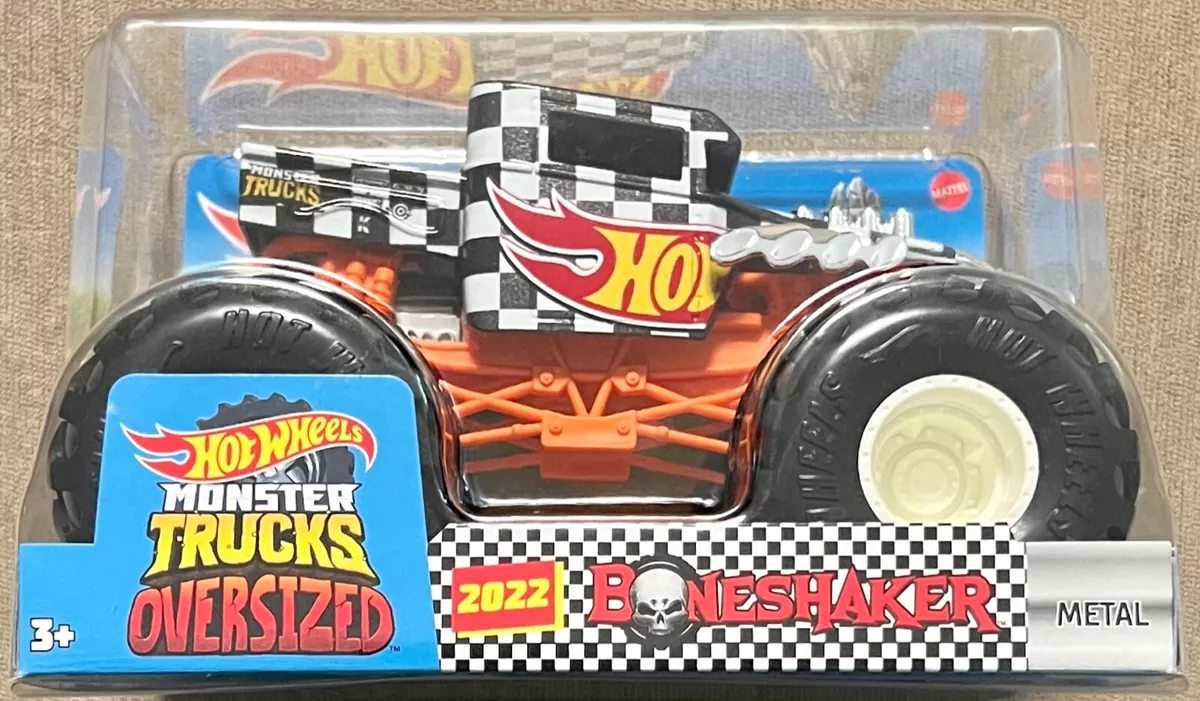  Hot Wheels Monster Trucks Oversized Bone Shaker 1:24