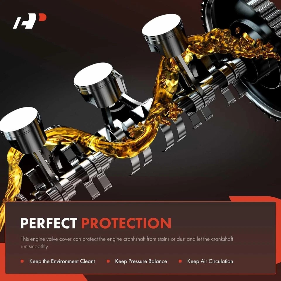 Cubierta de válvula de motor Dorman 223VT75 2007 2008 para Volkswagen Rabbit 2006-2009 2,5 L Foto 3 de 4