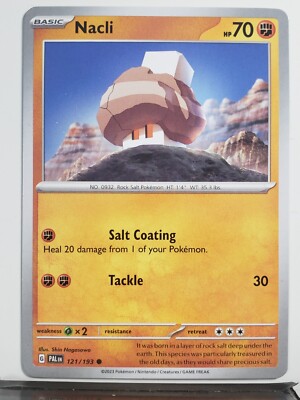 Nacli 121/193 NM - Paldea Evolved Scarlet Violet Pokemon Card