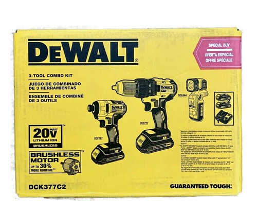 DEWALT DCK377C2 20V Max Cordless 