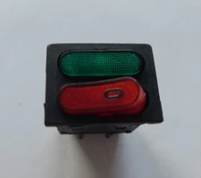 La Pavoni Bipolar Switch 16A 250V Red & Green Europiccola Gaggia Factory