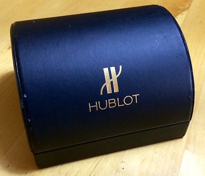 HUBLOT Uhrenbox Big Bang Fusion King Power Chrono schwarz Mamba Magic Super B/