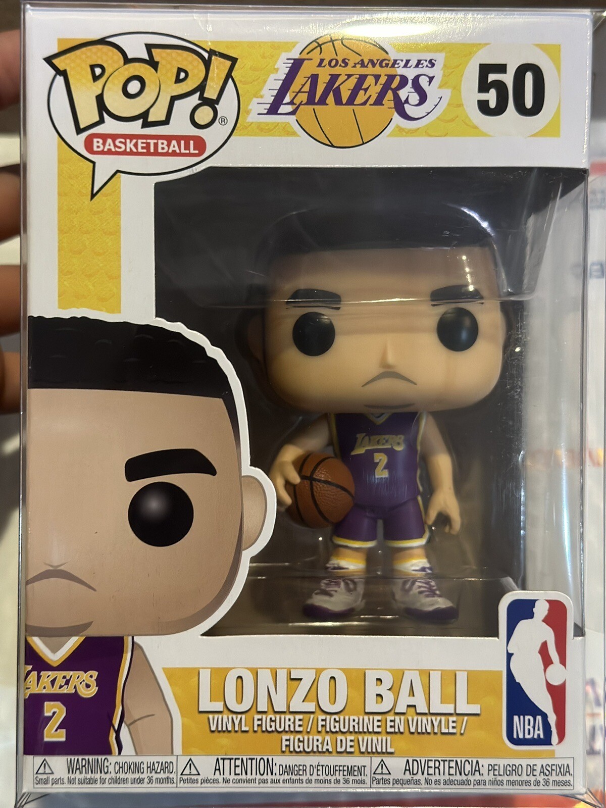 Funko Pop! Vinilo: Lonzo Ball #50