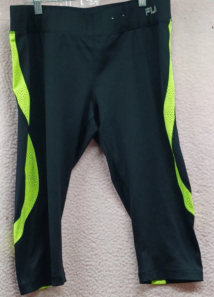 FILA Sport Capri LIVE IN MOTION yoga gym athletic running pants