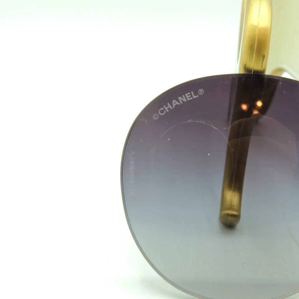 Chanel 5282 Q Gris Degradado Original Repuesto Gafas de Sol Lentes 56mm Foto 2 de 3