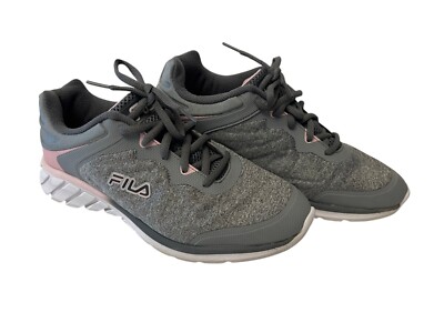 FILA Women's Running Shoes MEMORY Pink & Gray 5RM00578-262 Women's Size 9