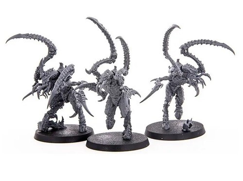 Warhammer 40k Leviathan Tyranids 3X Von Ryan's Leapers on sprue