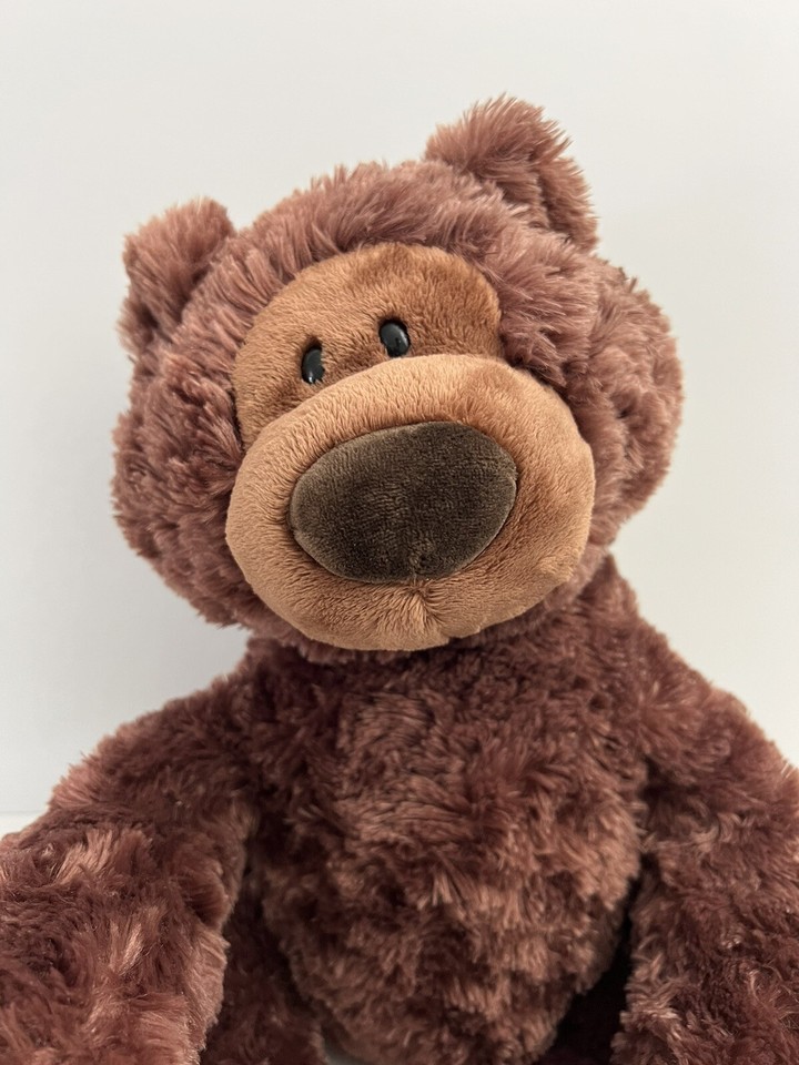 GUND PHILBIN Chocolate Brown Bear Large Stuffed Animal 13" Plush Toy
