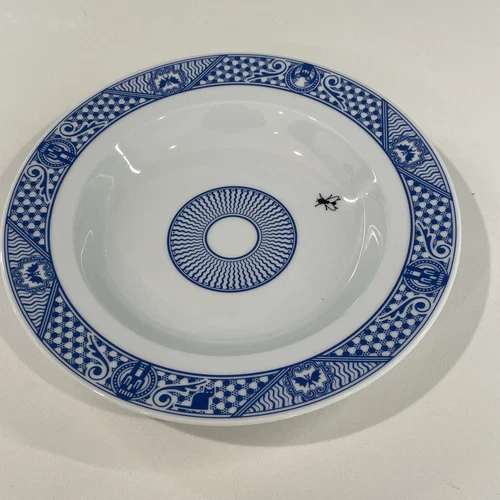 Calamityware 2015 Shallow Soup Bowl 9” Don Moyer Fly