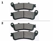 2000-2005 HONDA VFR 800 FiY/Fi1/2/3/4/5 2 Sets Front Brake Pads ACM261 / FA261