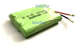 3.6V Ni-MH AAA 800mAh 3-Cell Home Phone Rechargeable Battery Pack Universal  plug | eBay