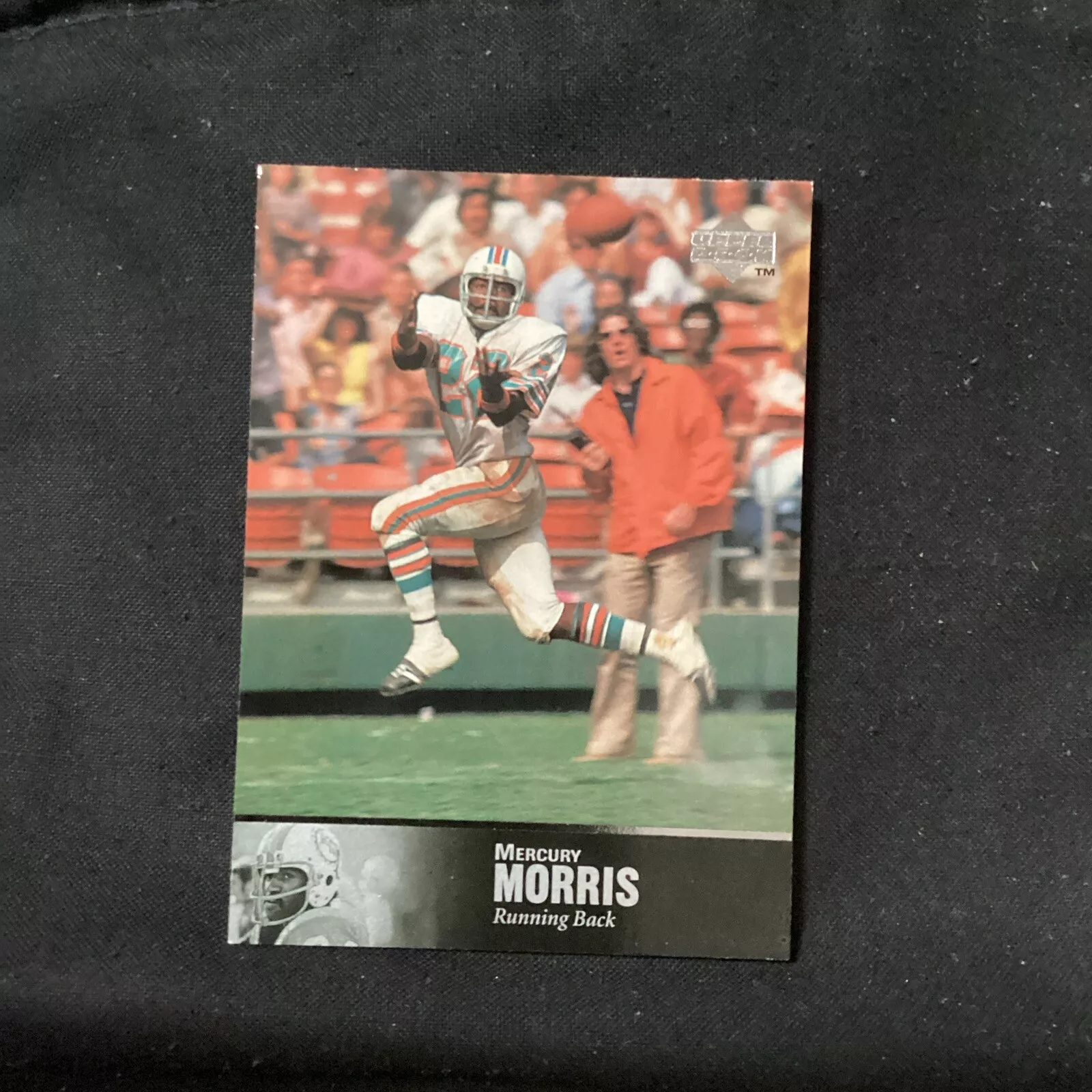 Mercury Morris trading card