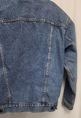 connse レディー ライク カーブ ジャケット Vtg Levis Denim Flannel Lining Trucker Jacket Sz Medium Relaxed
