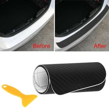 For Car Trunk Bumper Guard Cover Protector Corner Trim Sticker 39.4" x 3.5"