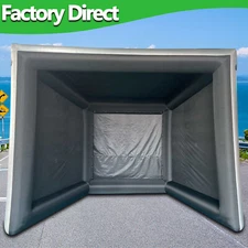 15ftx13ftx13ft Inflatable Golf Tent Oxford Simulator Tent With Blower