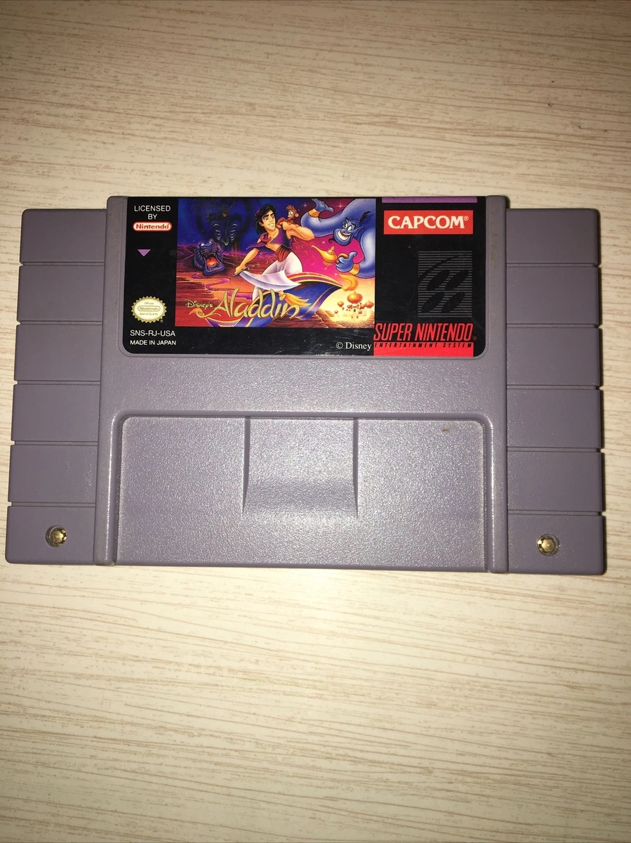 Aladdin super best sale nintendo game