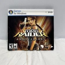 Lara Croft: Tomb Raider Anniversary Jewel Case (PC, 2010) GAME