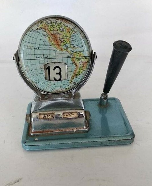 calendar with pen holder
