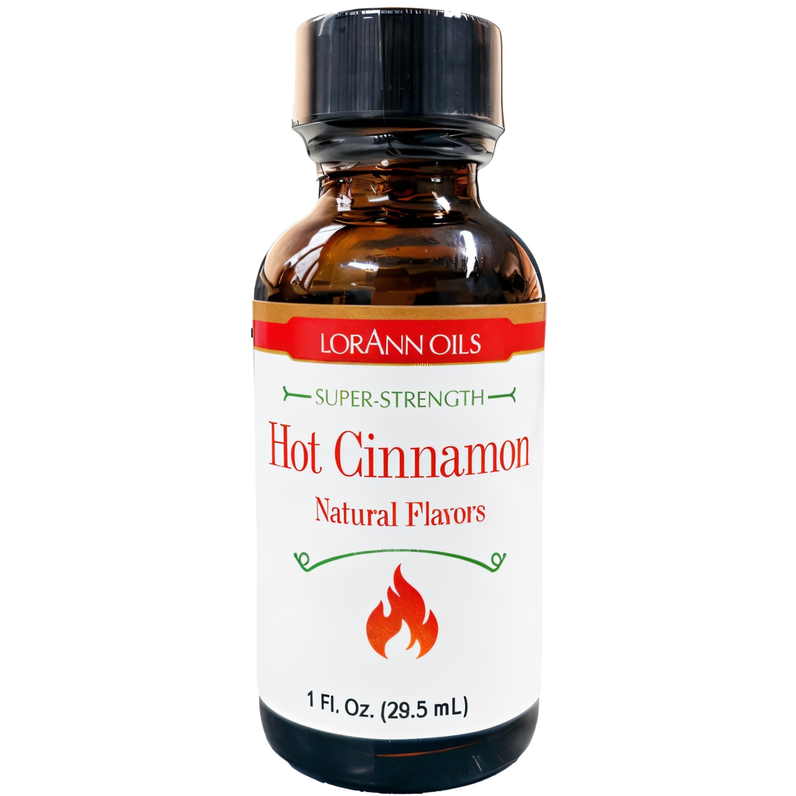 LorAnn Hot Cinnamon Flavoring Concentrated Natural Flavor 1 Fl Oz Kosher Glut...