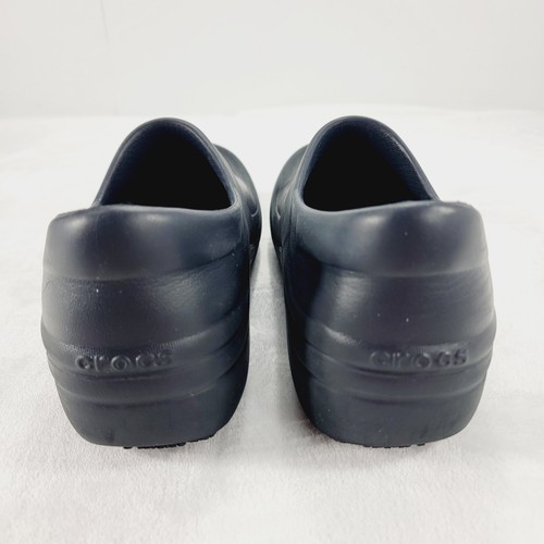 Crocs Neria Pro II Women's Size 10 Black Dual Comfort Slip On Clog Shoes 205384 - Picture 8 of 16