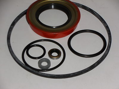 GM TURBO 350 REAR EXTENSION HOUSING SEAL DIMPLED BUSHING O RING KIT - Foto 7