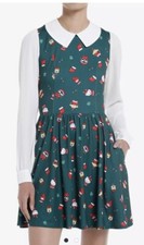 Hello Kitty And Friends Holiday Collar Dress