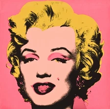 ANDY WARHOL Pop Art Poster or Rolled Canvas Print "Marilyn" Marilyn Monroe #yhj