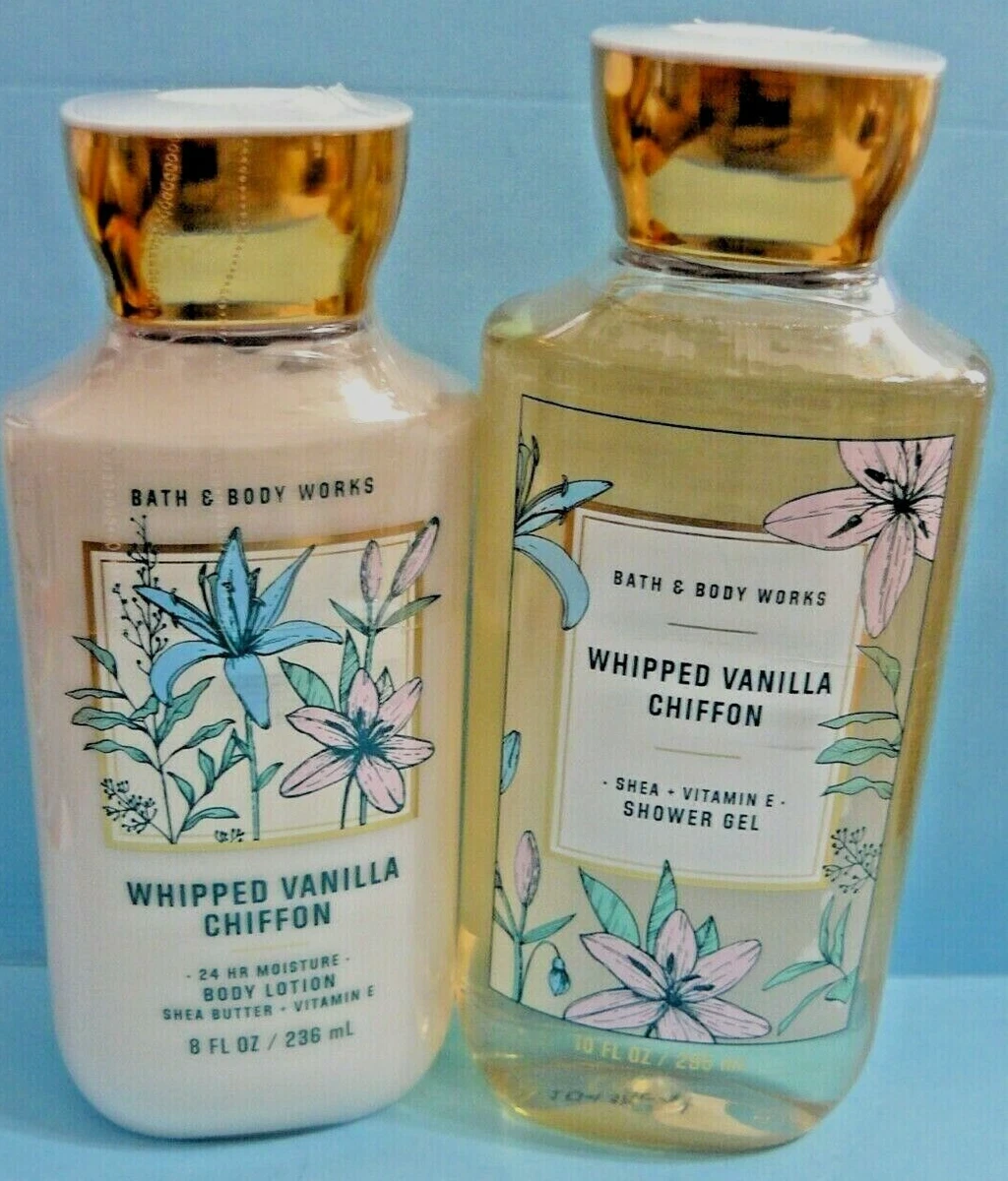 Vanilla chiffon bath and body works sale