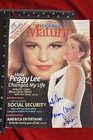 MARY CLEERE HARAN singer IN PERSON signed autograph photo Magazine cover — photo 1