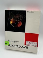 AutoCAD AME Release 2.1 Expansion For AutoCAD 12 Autodesk For Macintosh 1994