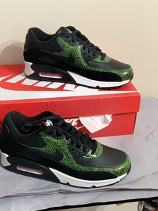 nike air max 90 qs green python